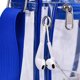 thumbnail image 5 of Qarigey Bolso de hombro de PVC Bolso de almacenamiento cruzado impermeable Doble cremallera Estuche de viaje informal Gran capacidad Hombres Type2 NO2, 5 of 6
