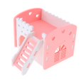 thumbnail image 4 of Hamster House Hideout Hut Rat Hideaway Exercise Small Animals Birds pink, 4 of 9