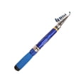 thumbnail image 5 of 1.0-2.4M Telescopic short Small Sea Pole fiberglass Portable fishing rod, 5 of 10