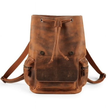 Genuine Leather Backpack