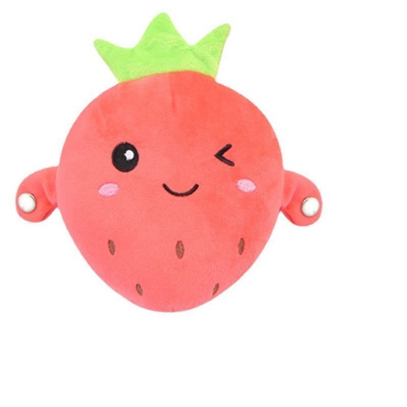Godderr Baby Toddler Musical Toys Induction Fruit Cute Pet Electric Music Doll Plush Toys Boys Girls Creative Gifts
