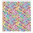 thumbnail image 3 of Ambesonne Abstract Shower Curtain, Trippy Colored, 69"Wx70"L, Multicolor, 3 of 3