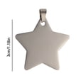 thumbnail image 3 of RuiJiao Dog Pet Stainless Steel Engraved Lettering Loss Tag, 3 of 9