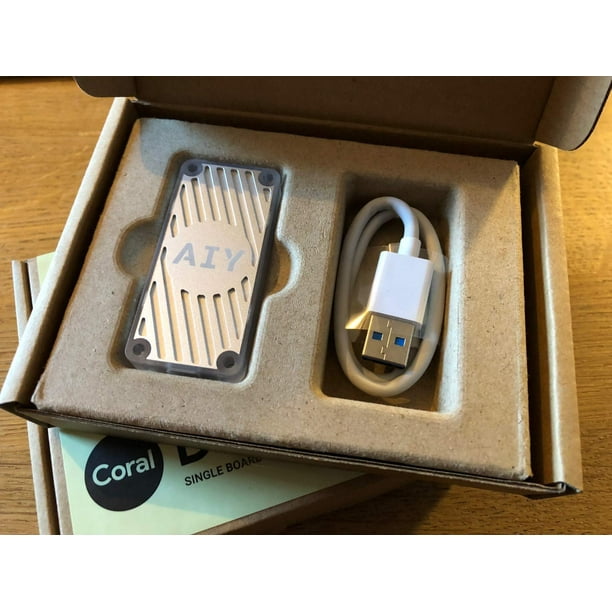 Google Coral USB Edge TPU ML Accelerator coprocessor for Raspberry