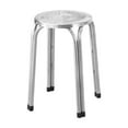 thumbnail image 1 of simhoa Stackable Stool Stainless Steel Backless Bar Stool for Garden Outdoor Indoor, 1 of 8