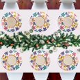 thumbnail image 7 of Ryvnso Cute Daisy Flowers Round Plate Mats Dining Table Placemat Set of 4 for Holiday Decoration, 7 of 7