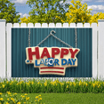 thumbnail image 5 of Colorful Design Happy Labor Day Banner Festive Decoration Durable Material Celebration Sign for Holiday Event Outdoor Decor Public Gatherings, 5 of 7