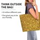 thumbnail image 2 of Disketp Gold Glitter Bolsa Tote Estampada para Mujer, Bolso de Hombro y de Mano para Compras y Viajes, 2 of 8