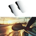 thumbnail image 6 of Zxpjkyu 2x Blindspot Mirrors Rearview Side Mirrors Frameless Adjustable 360 Degrees Wide Rectangular, 6 of 9