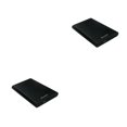 thumbnail image 4 of sweethay Caja HDD 2.5 SATA a USB 3.0 Adaptador Caja de disco duro para disco SSD Caja HDD Tipo C 3.1 Caja HD Caja externa de disco duro negro 2piezas, 4 of 6