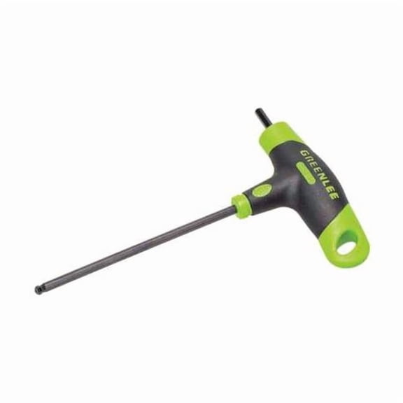 SAE Plain Ball Hex Key Hex Key, 5/32" Tip Size, 4 25/64 in Long, 2 1/32 in Short 0254-46