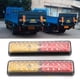 thumbnail image 4 of 2 unids 24LEDs 6000K impermeable dirección freno luz trasera marcador lámpara para Remolques campistas, 4 of 8