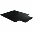 thumbnail image 3 of Advantagemat® Black Vinyl Lipped Chair Mat for Hard Floor - 45" x 53", 3 of 10