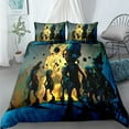 thumbnail image 5 of Plants vs. Zombies three-piece bedding set, 2 pillowcases and 1 quilt cover, Christmas gift set for children and adults, 5 of 7