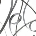 thumbnail image 4 of LuxenHome Silver and Gray Abstract Round Metal Wall Decor, 4 of 10