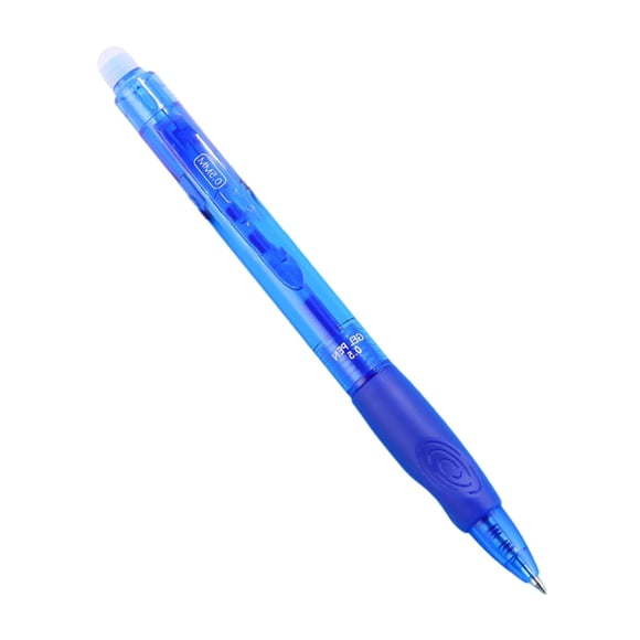 ZTTD Erasable Gel Pens, 12 Colors Retractable Fine Point Erasable Pens Clicker, Fine Point 0.5mm, Make Mistakes Disappear for Drawing Writing Planner and Crossword Puzzles, 1Count(Blue)