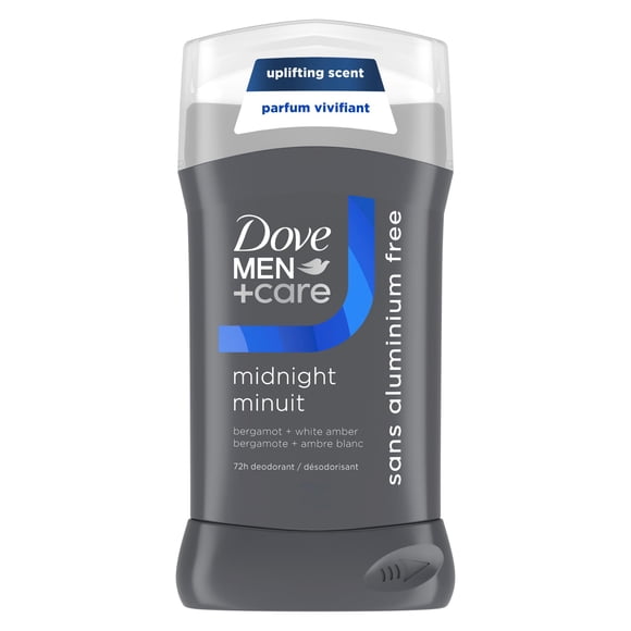 Dove Men+Care Déodorant en bâton Midnight Bergamote + Ambre blanc, 85 g