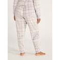 thumbnail image 4 of Joyspun Women's and Women's Plus Plush Sleep Jogger Pants, Sizes XS-3X, 4 of 4
