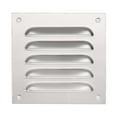 thumbnail image 1 of Cubierta de Ventilación de Acero Inoxidable Uxcell 6x8" con Malla Incorporada Plata, 1 of 6