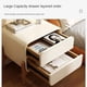 thumbnail image 4 of Simple Light Luxury Bedroom Solid Wood Bedside Cabinet Italian Storage House Quiet Wind Bedside Cabinet Modern My Lux Decor Round, 4 of 15