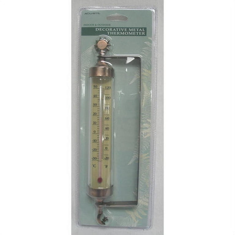 Large Swivel Brass Thermometer