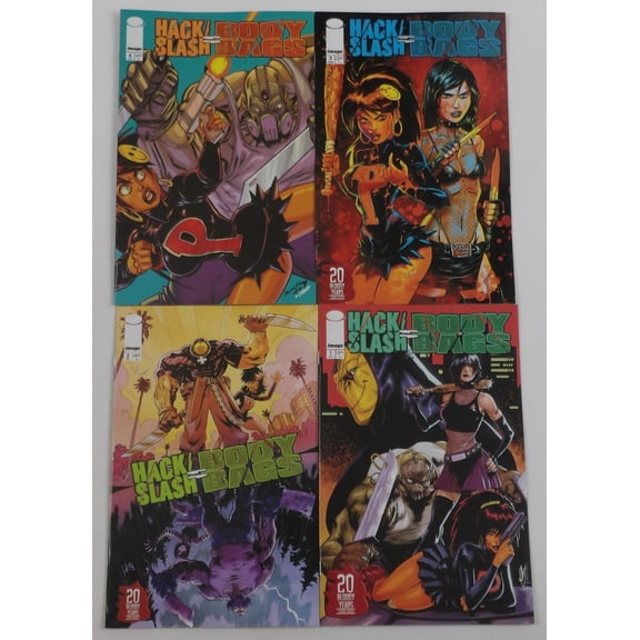 Hack/Slash: Body Bags #1-4 VF/NM complete series Tim Seeley ; Image