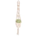 thumbnail image 1 of Cesta Colgante, Cuerda Colgante Ecológica De Estilo Bohemio, Para Balcón, Sala De Estar, Bodas, Oficina, Jardín Mgaxyff Cuerda de algodón tejida a mano, 1 of 8