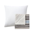 thumbnail image 4 of Blue Yarn Dye Stripe Decorative Pillow Cover, Mainstays, 18" x 18", 1 Piece, 4 of 10