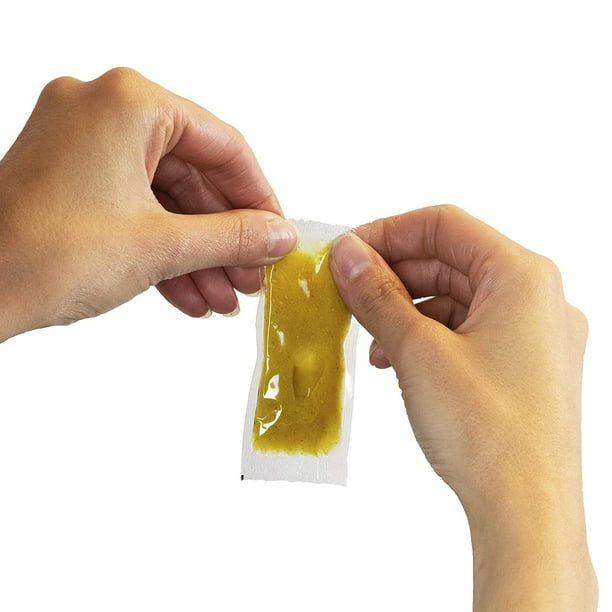 100 Hot Mustard Packets Individual Chinese Hot Mustard Packets by