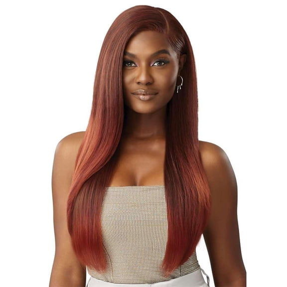 Outre Melted Hairline Swirlista Swirl 101 Lace Wig Lace Wigs / Color: 1 - JET BLACK