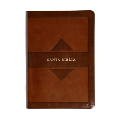 Pre-Owned RVR 1960 Biblia letra grande tamao manual edicin tierra santa, caf smil piel Mass Market: Santa Biblia (Spanish Edition), 9781087727967, 1087727960, Paperback, Edicin tierra santa edition