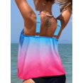 thumbnail image 3 of BIKINX Tankini Top Black Swimsuit Tops for Women Modest Tummy Control Swim Tops Plus Size Bathing Suit Top S-XXXL No Bottom Swimwear, 3 of 4