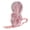 Pink, variant on Wine Red Muslim Hijab Cap Soft Elegant Women's Headscarf Flexible Elastic Hot Rhinestones Bow Bonnet Premium Turban Hat Silk Feeling Islamic Headwear (6.3 x 5.5 in / 16 x 14 cm)