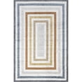 thumbnail image 6 of nuLOOM Alienor SpinClean Striped Machine Washable Area Rug, 2' 6" x 6', Runner, Alienor Multicolor, 6 of 10