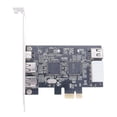 thumbnail image 2 of Nrdde High quality brand new Pci-e 1x IEEE 1394a 4 Port (3+1) Firewire Card Adapter, 2 of 3