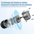 thumbnail image 3 of Cepillo Eléctrico Dental Recargable Impermeable 4 Cabezales, 3 of 7