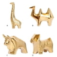thumbnail image 3 of Giraffe Escultura geométrica de jirafa Gnomo de Halloween Adornos vintage de Halloween, 3 of 5