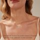 thumbnail image 4 of Collares de mujer Collar de plata de ley 925 para mujer Collar de mariposa para mujer Collar de oro delicado Regalo de joyería, 4 of 5