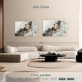 thumbnail image 4 of Elephant Stock Luxury Abstract Wall Art - Horizontal Canvas Wall Art - Living Room Wall Decor - Abstract Canvas - Gray And Gold Decor - 48" x 32", 4 of 8
