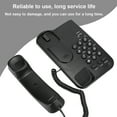 thumbnail image 3 of Environmental Protective Telephone, Easy To Use Office Telephone, Convenient for Home Hotel Restaurant Office White,Black, 3 of 7