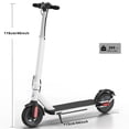thumbnail image 3 of SANOPY Electric Scooter Adults, 350W Motor E-Scooter, 8.5In Tires, 20 Mph & 20 Miles Range, Commuting Kick Scooter, Max Load 265 Lbs, 3 of 12