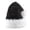 Black, variant on Unisex Fashion Cute Color Long Velvet Hat Trapper Hat
