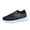 Black, variant on Earlde Women's Slip on Casual Sneakers Comfortable Tennis Shoes Work Nurse Flat Shoes