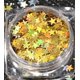 thumbnail image 2 of Adornos para uñas con una estrella dorada, lentejuelas doradas y lentejuelas de colores de 3 mm para decorar las uñas de las mujeres, 2 of 8