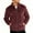 #H-Wine, variant on GuangCheng Fuzzy Sherpa Fleece Jackets for Men Full Zip Up Mock Collar Long Sleeve Fall Winter Sweatshirts,S-2XL