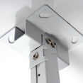 thumbnail image 2 of Henxlco Universel Extensible Inclinable DLP LCD Plafonnier Support Support Blanc, 2 of 5
