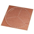 thumbnail image 1 of Coofit Boussole Ronde Transparente pour Dessiner des Cercles Tour de Travail, 1 of 10