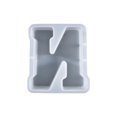 thumbnail image 1 of Molde de gota de pegamento de cristal DIY 26 molde de silicona de joyería de mesa de letras grandes Wmkox2889yii  hfskjfh2882, 1 of 2