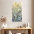 thumbnail image 2 of Elephant Stock Wildflower Panel Ii Wall Art - Vertical Canvas Wall Art - Living Room Wall Decor - Abstract Canvas - Yellow And Green Decor By Tim O'toole - 18" x 36", 2 of 8