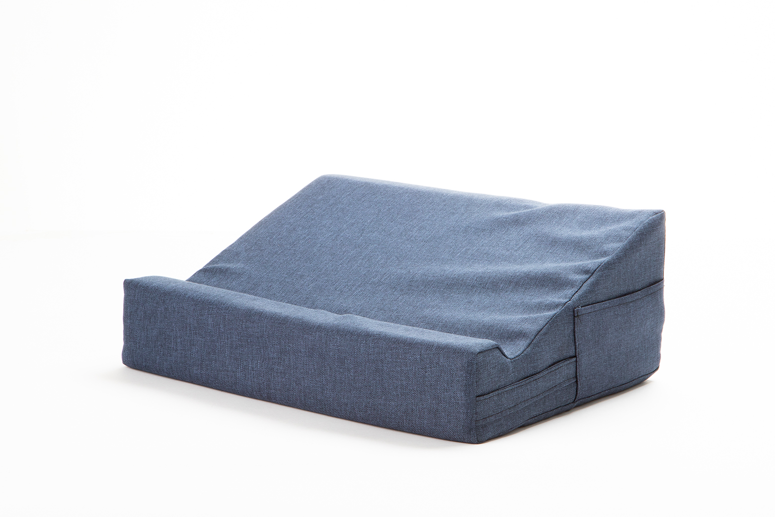 Mind Reader Portable Lap Desk with Cushion and Carrying Handles, Denim